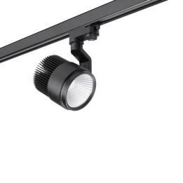 Lampara PROYECTOR ACTION AC  1 x LED VOSSLOH 20W  NEGRO Leds C4