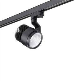 Lampara PROYECTOR ACTION AC  1 x LED VOSSLOH 20W  NEGRO Leds C4