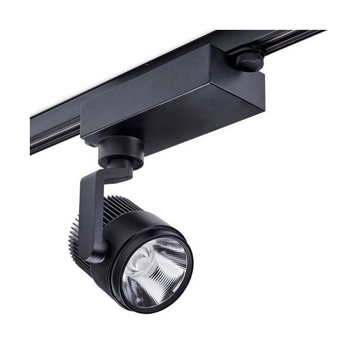 Lampara PROYECTOR ACTION 1 x LED CREE 17,4W  NEGRO Leds C4