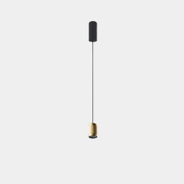 Lámpara Colgante Iris Pendant Surface Big Hoop 12.6 Blanco cálido - 3000K CRI 90 ON-OFF Negro/Oro/Transparente IP20 1351lm LedsC