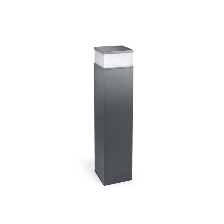 Lampara BALIZA CUBIK 21 x LED OSRAM 15W  GRIS URBANO Leds C4