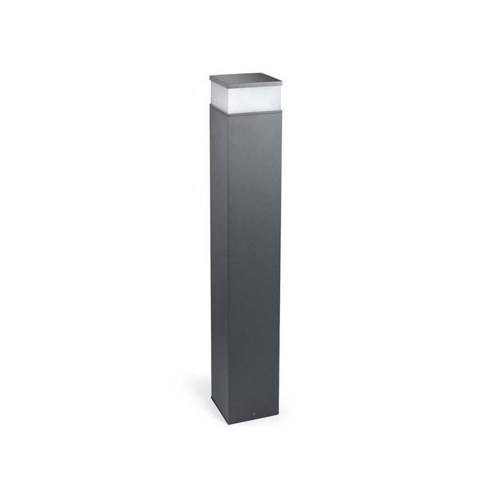 Lampara BALIZA CUBIK 21 x LED OSRAM 15W  GRIS URBANO Leds C4