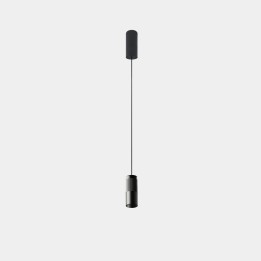 Lámpara Colgante Iris Pendant Surface Big Visual Comfort 18.1 Blanco cálido - 3000K CRI 90 DALI-2 Negro IP20 828lm LedsC4 AV26-1