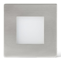 Lámparas empotrables Faro FROL niquel mate LED 0,8W 3000K