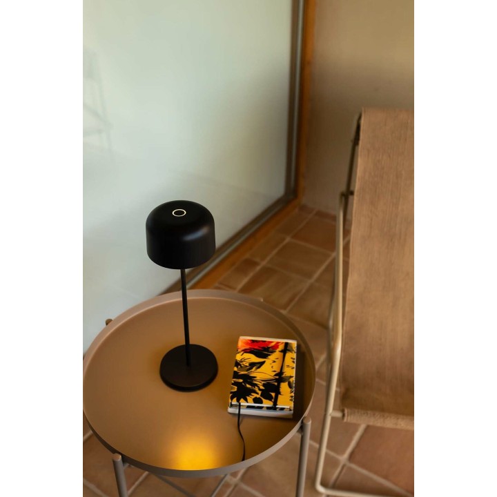 Lámpara portátil Faro MAVIS 360 negra recargable
