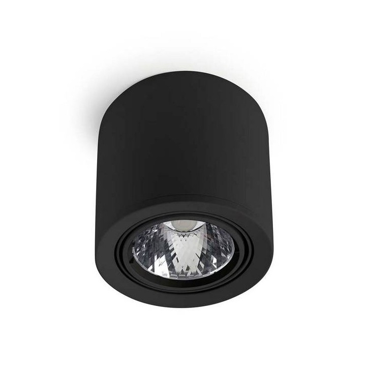 Lampara PLAFON EXIT 1 x GU10   NEGRO NEGRO Leds C4