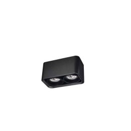 Lampara PLAFON BACO 2 x GU5.3 MAX. 5W  NEGRO NEGRO Leds C4