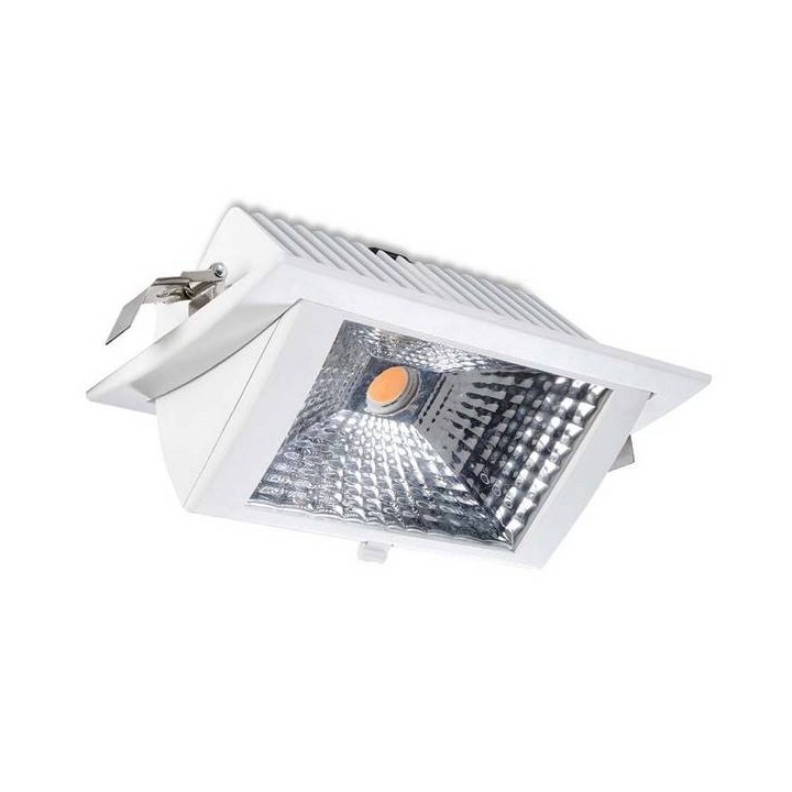 Lampara EMPOTRABLE DE TECHO OUT SQUARE  1 x LED CREE 44,8W Leds C4