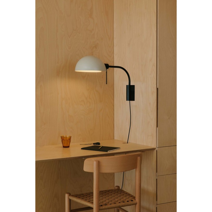 Faro DOMINICA Aplique brazo de pared negro
