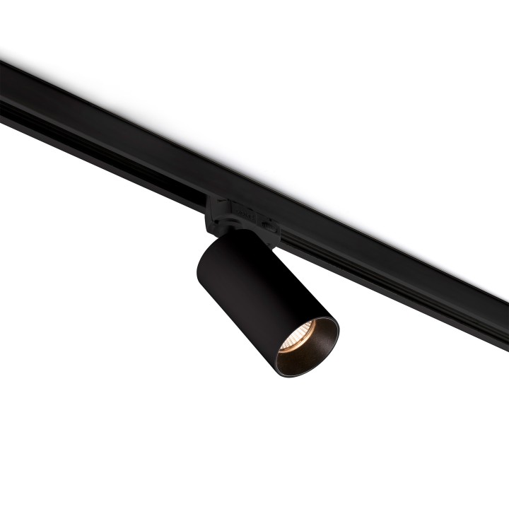 Faro STAN LED Proyector de carril negro 3000K