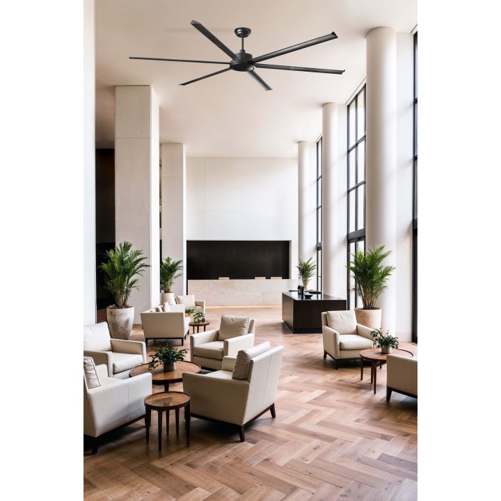 Faro ROTTERDAM 25 XXL Ventilador negro