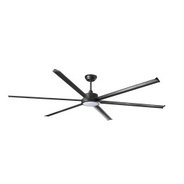 Faro ROTTERDAM 25 XXL LED Ventilador negro