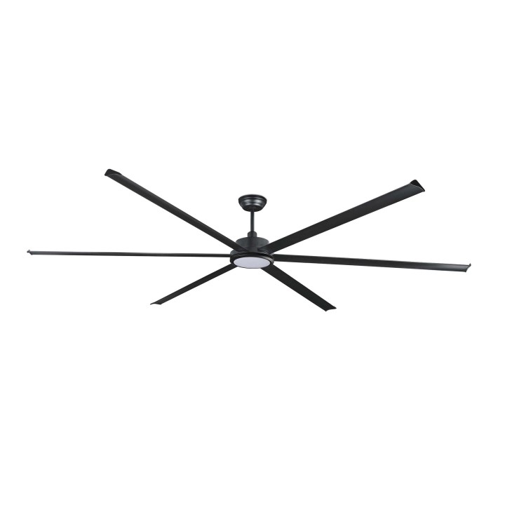 Faro ROTTERDAM 30 XXL LED Ventilador negro