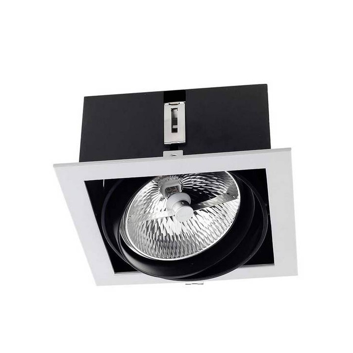 Lampara EMPOTRABLE DE TECHO MULTIDIR 1 x G53 MAX. 100W  GR Leds C4
