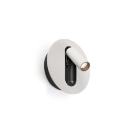 Faro TIMIT USB C Aplique lector blanco