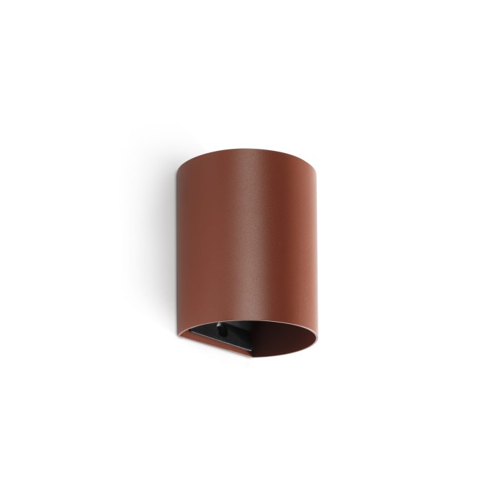 Faro SOLE Aplique redondo terracotta
