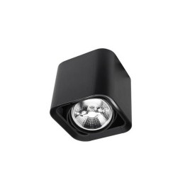 Lampara PLAFON BACO 1 x GU5.3 MAX. 50W  NEGRO NEGRO Leds C4