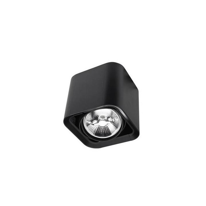 Lampara PLAFON BACO 1 x GU5.3 MAX. 50W  NEGRO NEGRO Leds C4