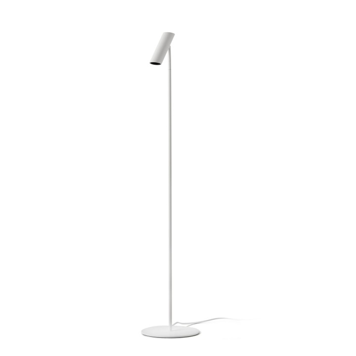 Faro LEO Lámpara de pie blanco