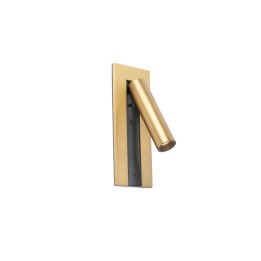 Faro GABO USB C Aplique lector bronce
