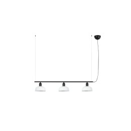 Faro TATAWIN S metal 3L Colgante blanca