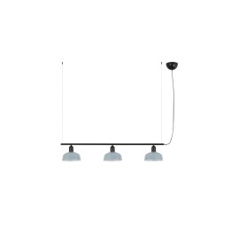 Faro TATAWIN S metal 3L Colgante azul grisáceo