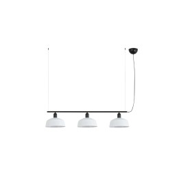 Faro TATAWIN M metal 3L Colgante blanca