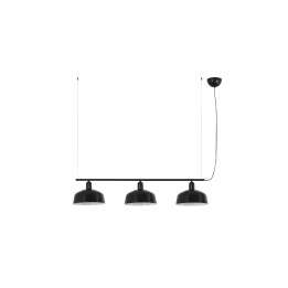 Faro TATAWIN M metal 3L Colgante negra