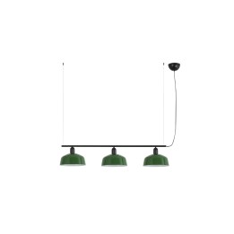 Faro TATAWIN M metal 3L Colgante verde