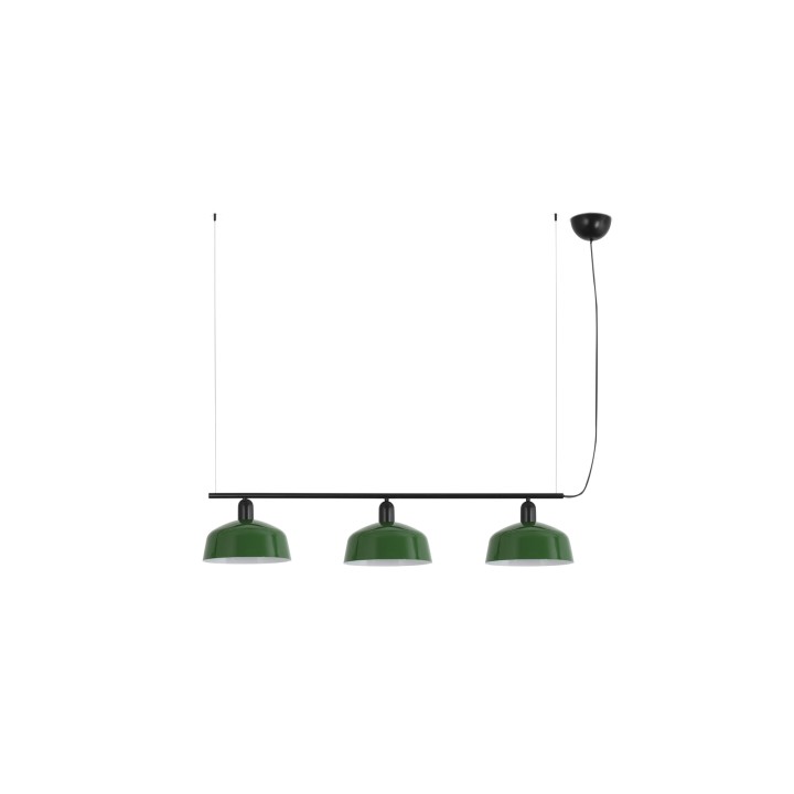 Faro TATAWIN M metal 3L Colgante verde