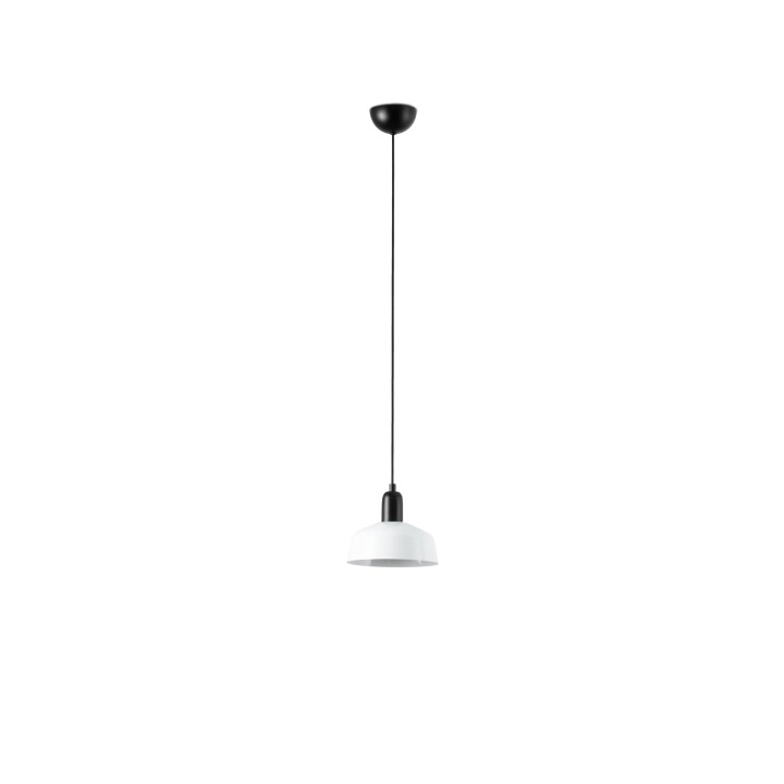 Faro TATAWIN S metal 1L Colgante blanca