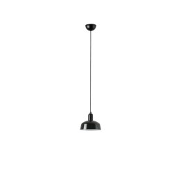 Faro TATAWIN S metal 1L Colgante negra