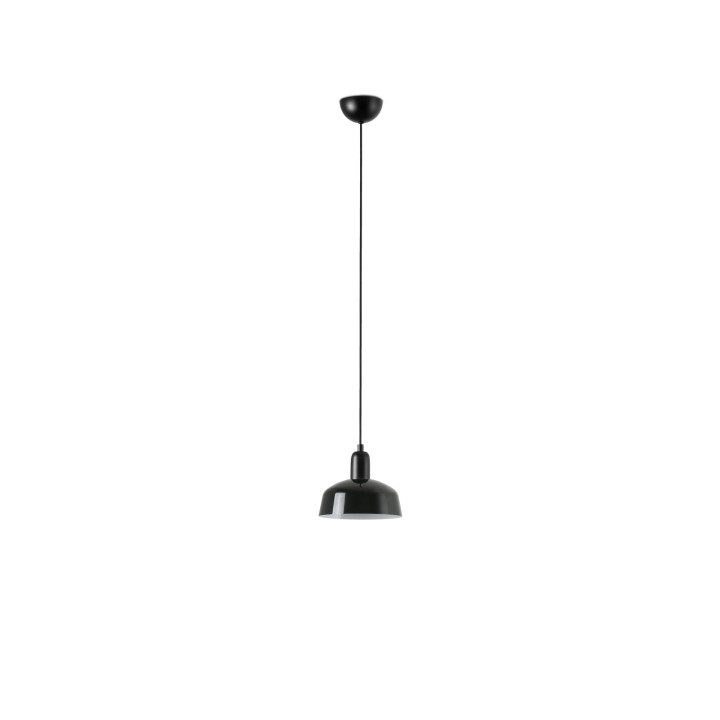 Faro TATAWIN S metal 1L Colgante negra