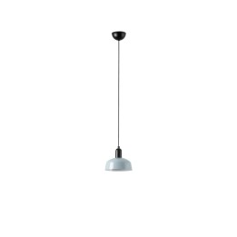 Faro TATAWIN S metal 1L Colgante azul grisáceo