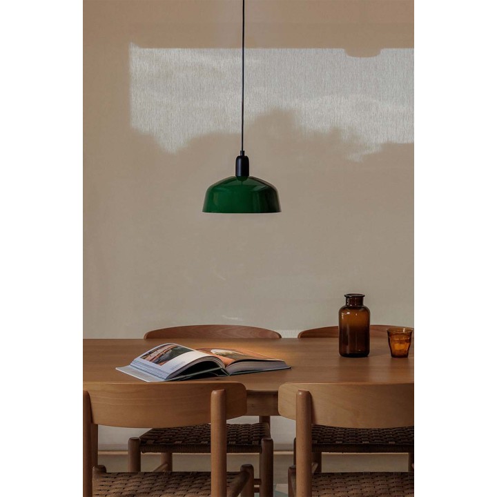 Faro TATAWIN M metal 1L Colgante verde