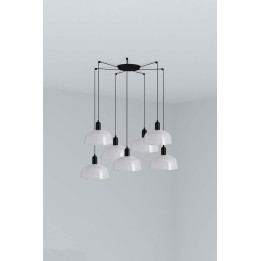 Faro TATAWIN M metal 7L Colgante blanca