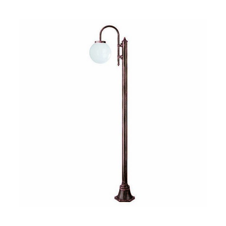 Farolas BOOM IP43 E27 1L. Negro