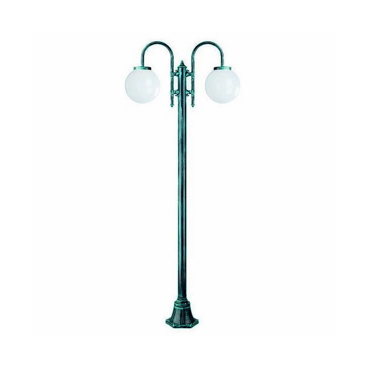 Farolas BOOM IP43 2xE27 2L. Negro