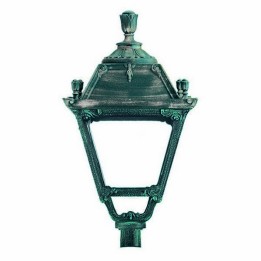Cabezal para Farolas CITY INDURA IP55 E27 Negro
