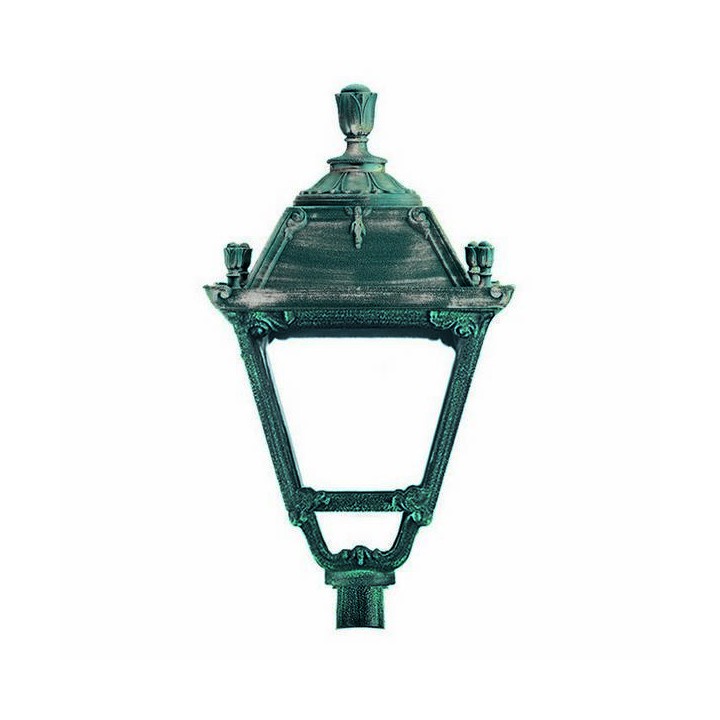 Cabezal para Farolas CITY INDURA IP55 E27 Negro