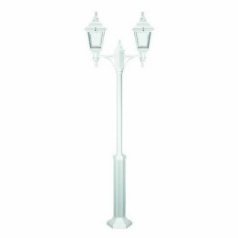 Farolas 2L. CLIC-CLAC 4 IP44 E27 60W Blanco