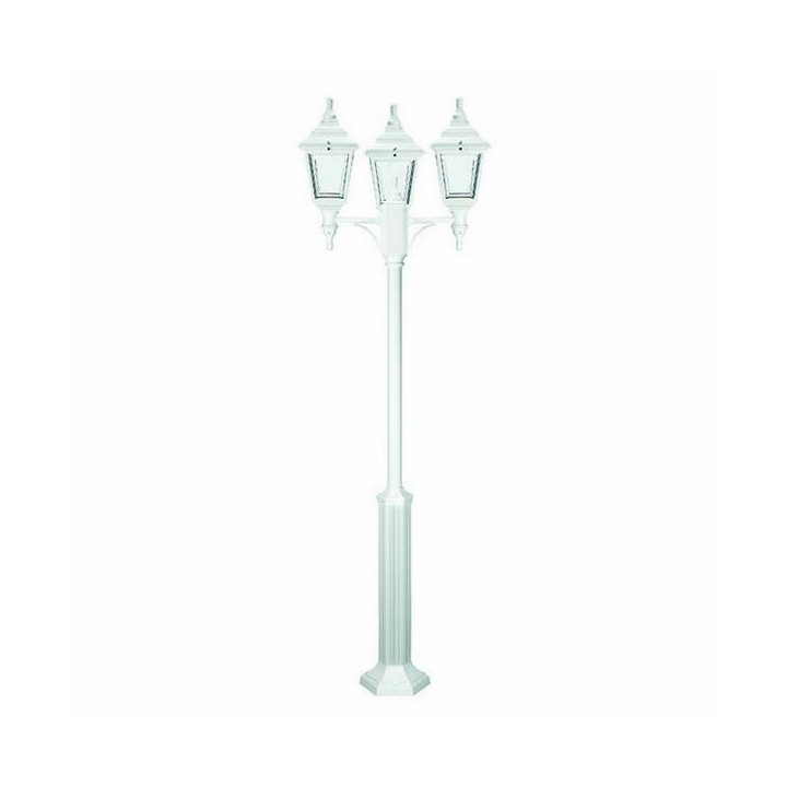 Farolas 3L. CLIC-CLAC 4 IP44 E27 60W Blanco