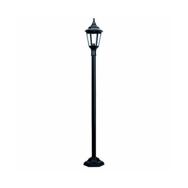 Farolas 1L. CLIC-CLAC 6 IP44 E27 60W Negro