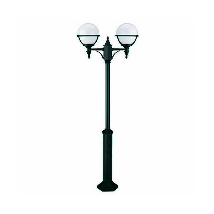 Farolas 2L. CLIC-CLAC GLOBO IP44 E27 Blanco