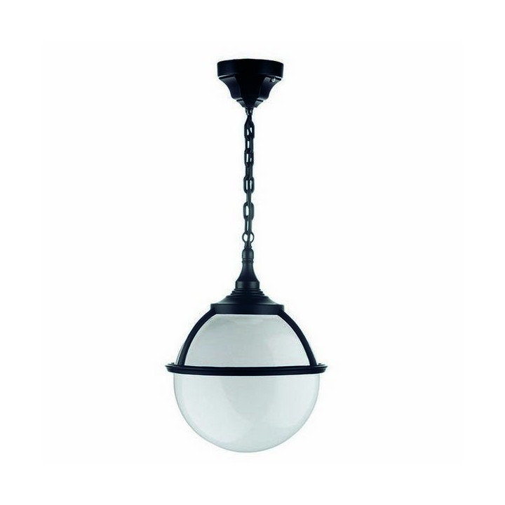 Lámpara Colgante para Exterior CLIC-CLAC GLOBO IP43 E27 60W Blanco