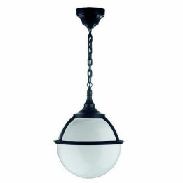Lámpara Colgante para Exterior CLIC-CLAC GLOBO IP43 E27 60W Negro