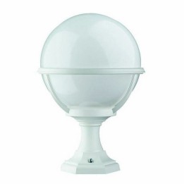 Lámpara Sobremuro para Exterior CLIC-CLAC GLOBO IP43 E27 60W Blanco