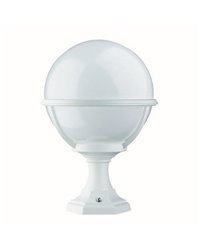Lámpara Sobremuro para Exterior CLIC-CLAC GLOBO IP43 E27 60W Blanco