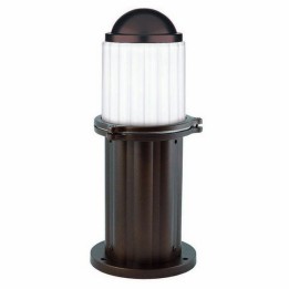 Baliza para Exterior COK IP55 E27 100W 42cm Negro