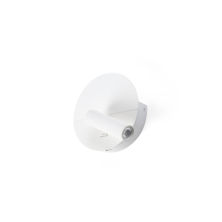 Faro DUAS USB C Aplique lector blanco